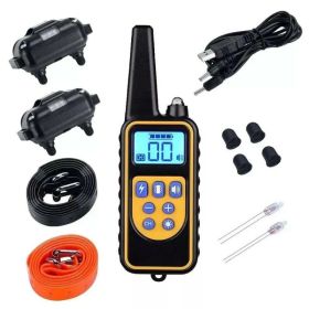 3000 FT Dog Training US Collar Rechargeable Remote Shock PET Waterproof Trainer (Option: For2Dogs)