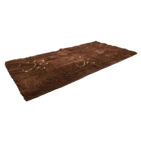 DGS Pet Products Dirty Dog Doormat Runner Almond 60" x 30" x 2" (Color: Mocha Brown)